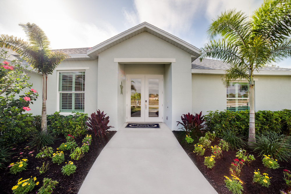 Cape Coral Home Builder Furnished Model Home and Sales Center