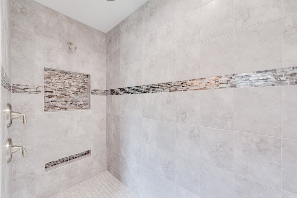 Abbott Street Custom Home Builder Master Shower