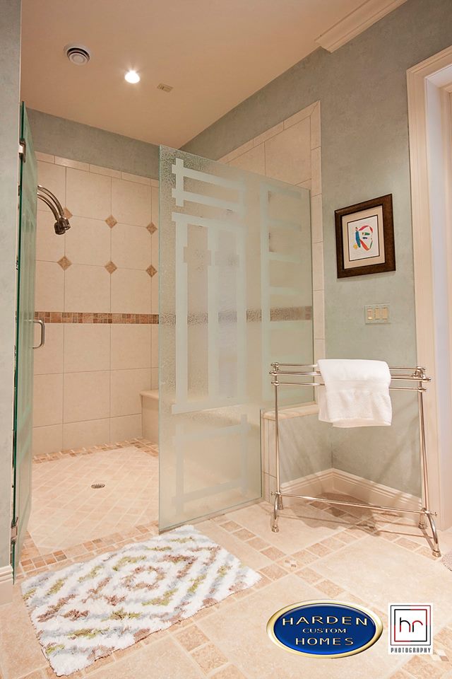 Luxury Home Custom Home Builder Master Bathroom Shower
