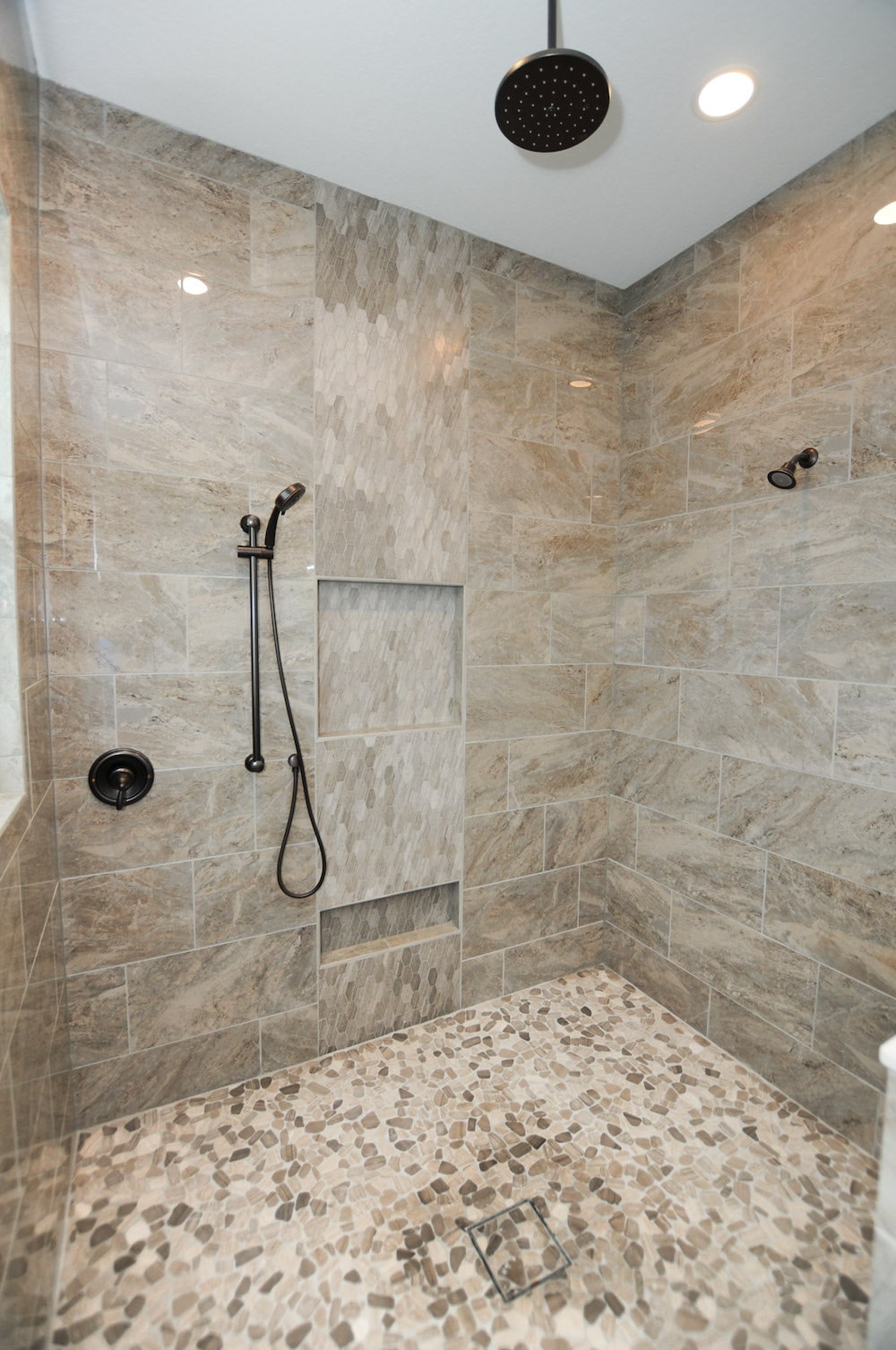 North Pebble Custom Home Builder Shower