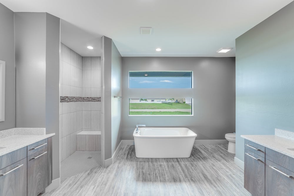 Owen Cape Coral Custom Home Builder Master Bathroom